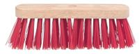 Schuurborstel met PVC haren, uit ongelakt hout, 29 cm