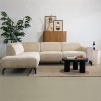 Giga Meubel - Hoekbank Beige - 3,5-Zits Links - 275x210x77cm - Milan - thumbnail