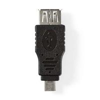 Nedis USB Micro-B Adapter - CCGB60901BK - Zwart - thumbnail