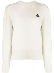 MARANT ÉTOILE Kelaya logo-embroidered jumper - Tons neutres