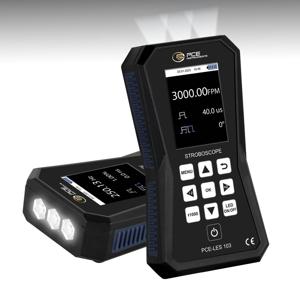 PCE Instruments LED-stroboscoop Aantal LEDs: 3 stuk(s) Koudwit