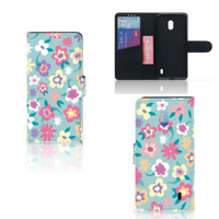 Nokia 2.2 Hoesje Flower Power - thumbnail