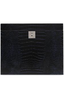 Smythson boîte à bijoux Mara Deluxe - Bleu