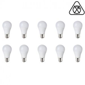 LED Lamp 10 Pack - E27 Fitting - 15W - Warm Wit 3000K