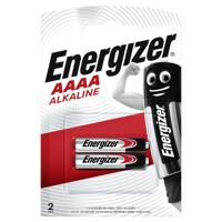 Batterij energizer 2x aaaa lr61 alkaline