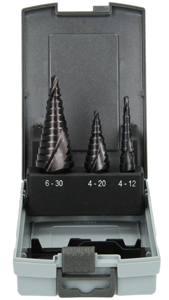 Hikoki Accessoires Trapboor Set HSS Tialn 3-Stuks D.4-12 / 4-20 / 6-30Mm 780104