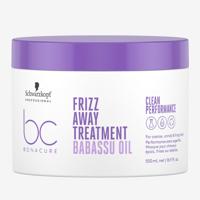 Schwarzkopf Masker Bonacure Clean Performance Frizz Away Treatment 500ml | Voor Dik en Weerbarstig Haar