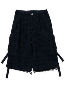 Doublet short à poches cargo - Noir