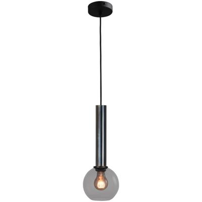 Masterlight Hanglamp Ø 15cmBella 2 Dappled oil met smoke glas - 2980-66-05-15