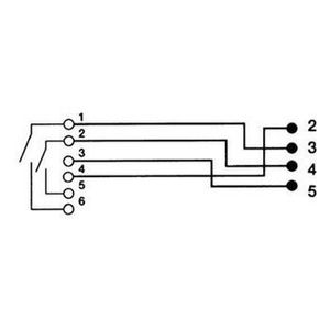 Hama Telefoon (analoog) Adapter [1x RJ11-stekker 6p4c - 1x Telefoonkoppeling Duitsland (TAE-F)] 20.00 cm Zwart