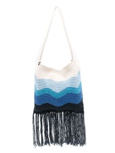 Nannacay sac porté épaule Priya en crochet - Bleu