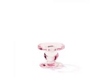 Ambiente kandelaar glas rose ø9xh7cm