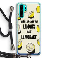 Lemonade: Huawei P30 Pro Transparant Hoesje met koord