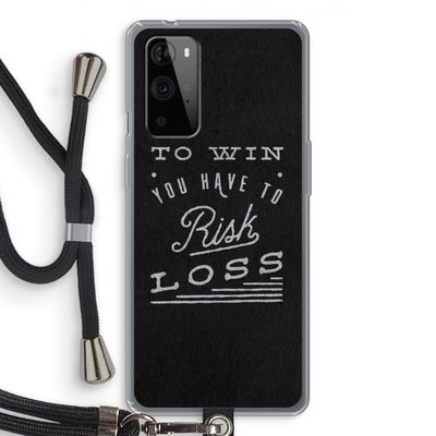 Risk loss: OnePlus 9 Pro Transparant Hoesje met koord