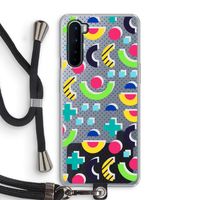 8-bit N°1: OnePlus Nord Transparant Hoesje met koord