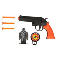 Politie speelgoed set pistool - met accessoires - verkleed rollenspel - plastic - 15 cm - kind   -