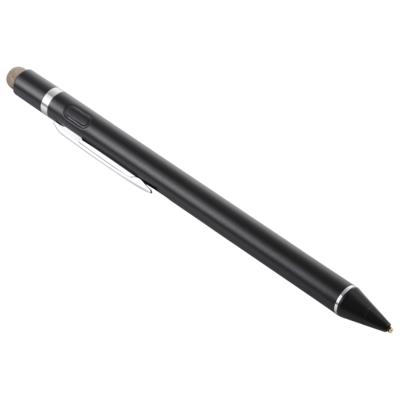 1.5-2.3 mm oplaadbare aanraakgevoelige scherm Active Stylus Pen (zwart)