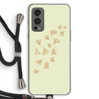 Falling Leaves: OnePlus Nord 2 5G Transparant Hoesje met koord