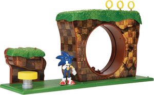 Sonic Action Figure - Green Hill Zone Playset