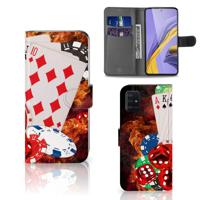Samsung Galaxy A51 | Wallet Case | met Pasjes | Casino
