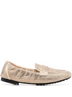 Tory Burch mocassins à ornements en cristal - Tons neutres