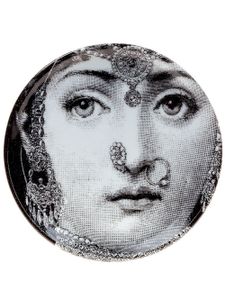 Fornasetti sous verre "Tema e variazioni" - Gris