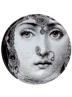 Fornasetti sous verre "Tema e variazioni" - Gris - thumbnail