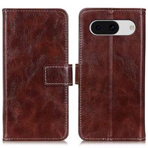 Google Pixel 8a Wallet Case met Magnetische Sluiting - Bruin