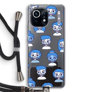 Gezichtjes: Xiaomi Mi 11 Transparant Hoesje met koord