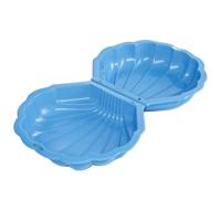 Paradiso toys Zandbak met deksel Schelp 87 x 78 x 18 cm blauw Paradiso toys Zandbak met deksel Schelp 87 x 78 x 18 cm blauw