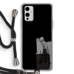 Musketon Painter: OnePlus 9 Transparant Hoesje met koord
