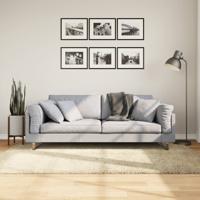 VidaXL Vloerkleed pamplona shaggy hoogpolig modern 140x200 cm goud