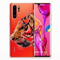 Smartphone hoesje Huawei P30 Pro Watercolor Tiger