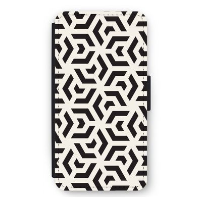 Crazy pattern: iPhone 11 Pro Max Flip Hoesje