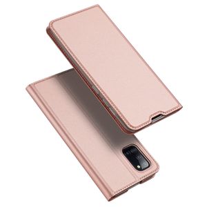 Dux Ducis - pro serie slim wallet hoes - Samsung Galaxy A31 - Rose Goud