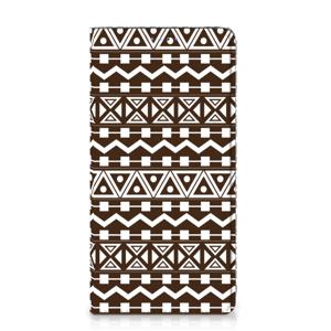 Samsung Galaxy A51 Hoesje met Magneet Aztec Brown