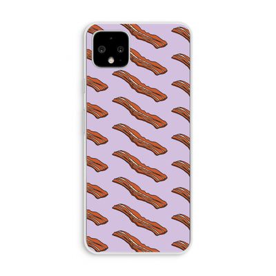 Bacon to my eggs #2: Pixel 4 XL Transparant Hoesje