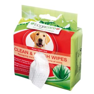 bogacareÂ® Vacht- & potenverzorgings-doekjes Clean & Fresh,  15 stuks