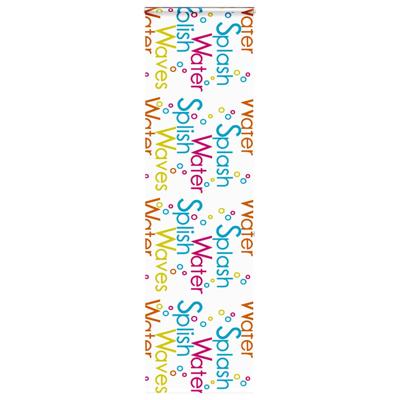 Doucherolgordijn met cassette 80x240 cm stofbreedte 76 cm