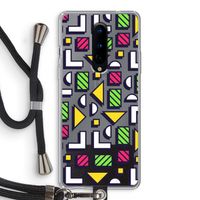 8-bit N°4: OnePlus 8 Transparant Hoesje met koord
