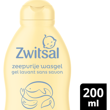 Zwitsal Zeepvrije Wasgel Baby 200 ml bij Jumbo
