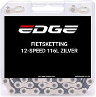 Fietsketting 12 speed Edge CHN-006 met 116 schakels - zilver