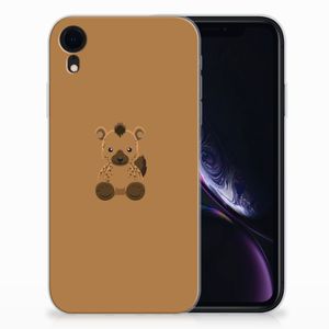 Apple iPhone Xr Telefoonhoesje met Naam Baby Hyena