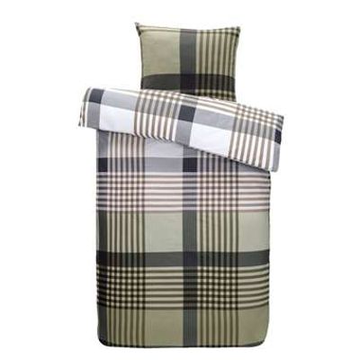 Dekbedovertrek James - groen - 140x200/220 cm