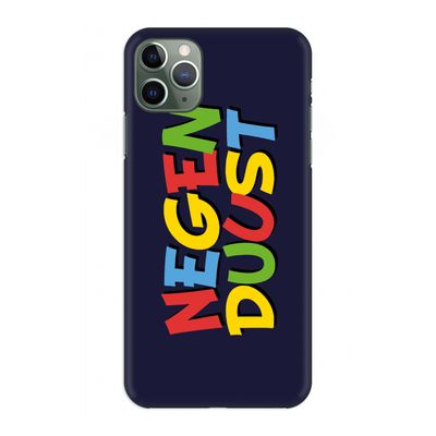 90's One: Volledig geprint iPhone 11 Pro Max Hoesje