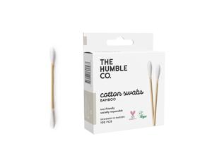 The Humble Co. Bamboe wattenstaafjes - wit