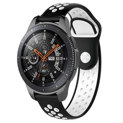 Huawei Watch GT Dubbel Sport Band - Zwart Wit