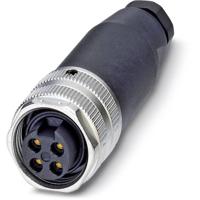 Phoenix Contact 1521342 Sensor/actuator connector, niet geassembleerd 7/8 Aantal polen (sensoren): 4 Bus, recht 1 stuk(s)