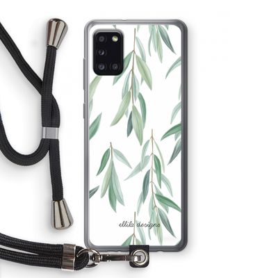 Branch up your life: Samsung Galaxy A31 Transparant Hoesje met koord