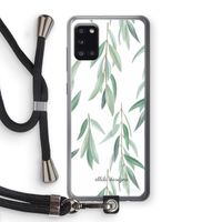 Branch up your life: Samsung Galaxy A31 Transparant Hoesje met koord Branch up your life: Samsung Galaxy A31 Transparant Hoesje met koord